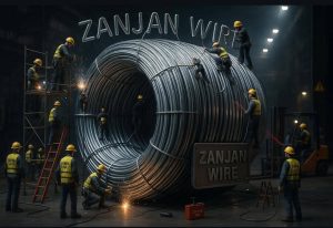 در صنایع مفتولی زنجان، هر حلقه مفتول نماد دقت، کیفیت و مهندسی